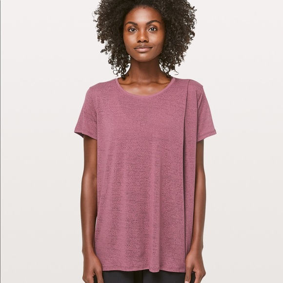 lululemon athletica Tops - Lululemon Back to Me Tee size 6